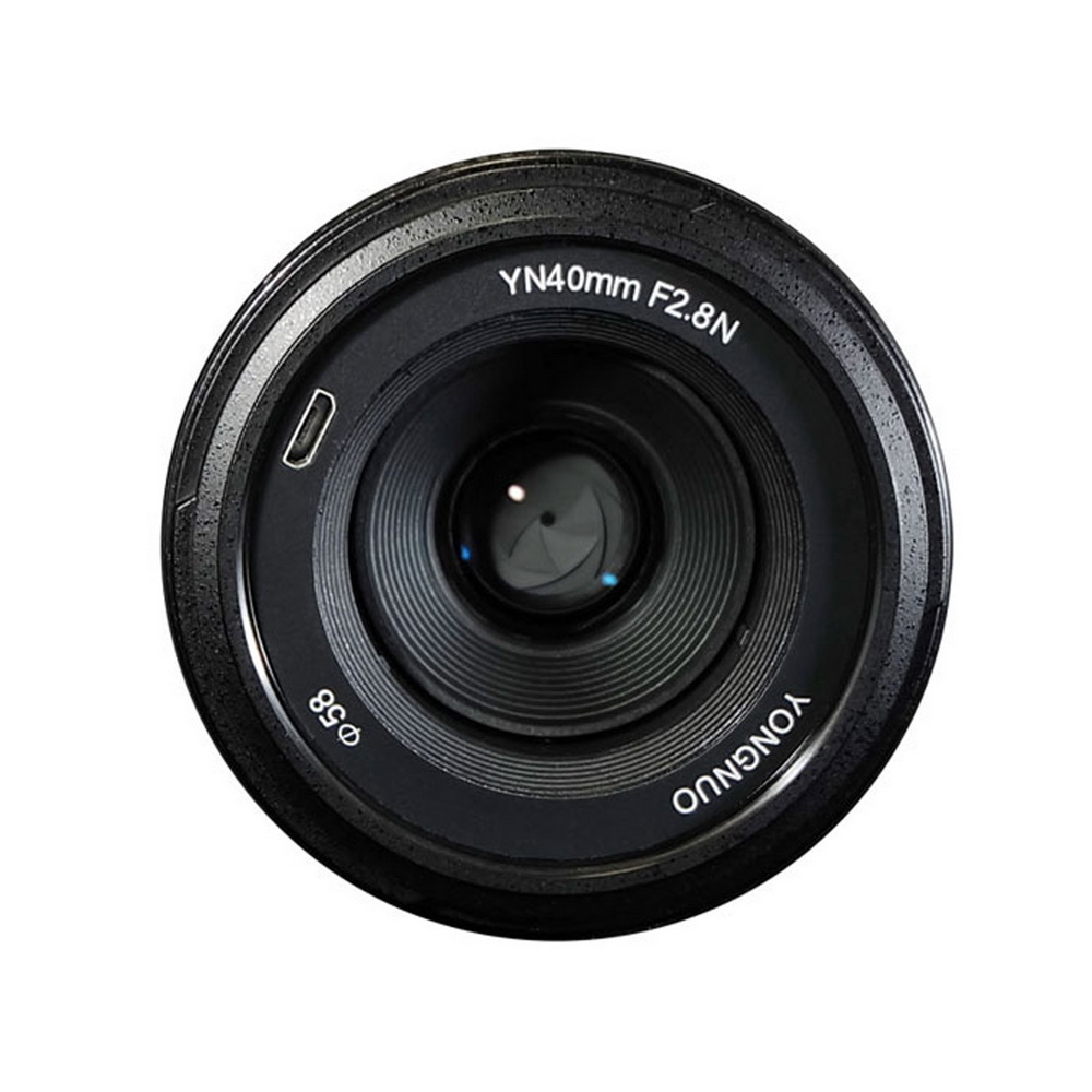 YONGNUO YN 40mm F2.8N AF MF Lens YN40mm Wide Angle Prime Auto Focus Lenses For Nikon DSLR Cameras D7200 D5300 D5200 D750