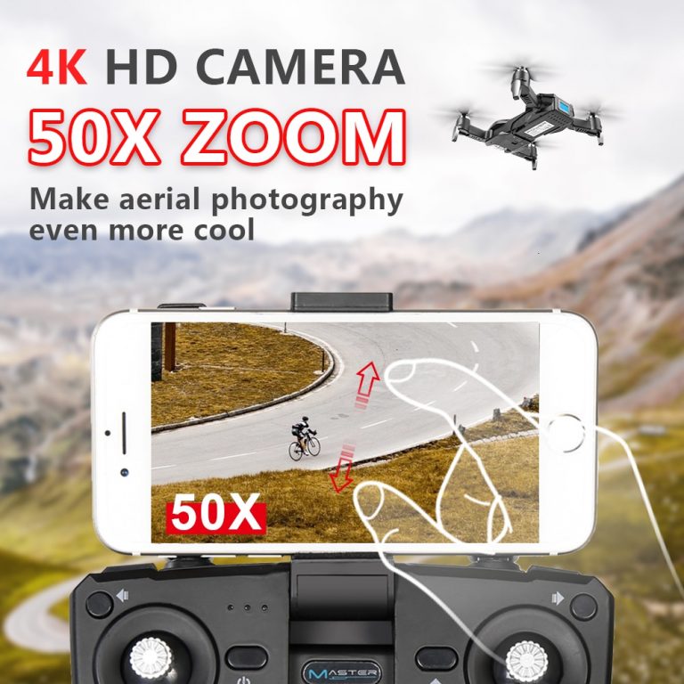 Drone 4k HD Camera 50x zoom Drone WiFi FPV No Signal Return