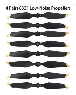 4 Pairs Mavic Pro Platinum 8331 Low Noise Quick-Release Propellers ( Golden/Silver ) for dji Mavic Pro drone Accessories
