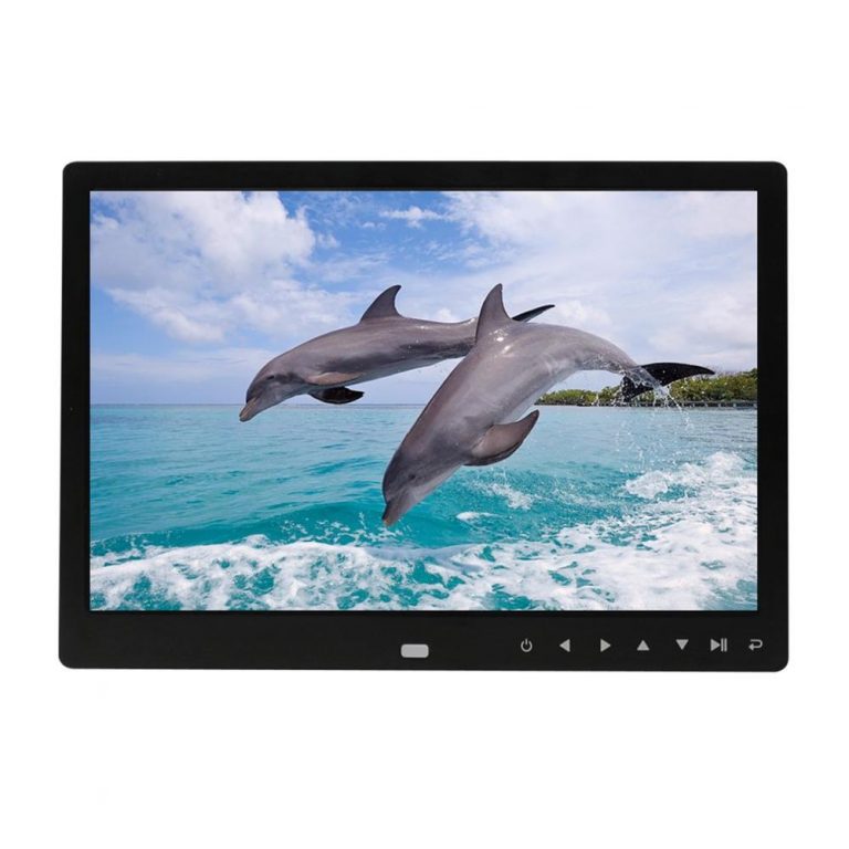 Digital Picture Frame 12 inch Electronic Digital Photo Frame IPS Display with IPS LCD 1080P MP3 MP4 Video Player 1 Crystal Clear Memories: 12-inch Digital Picture Frame ?