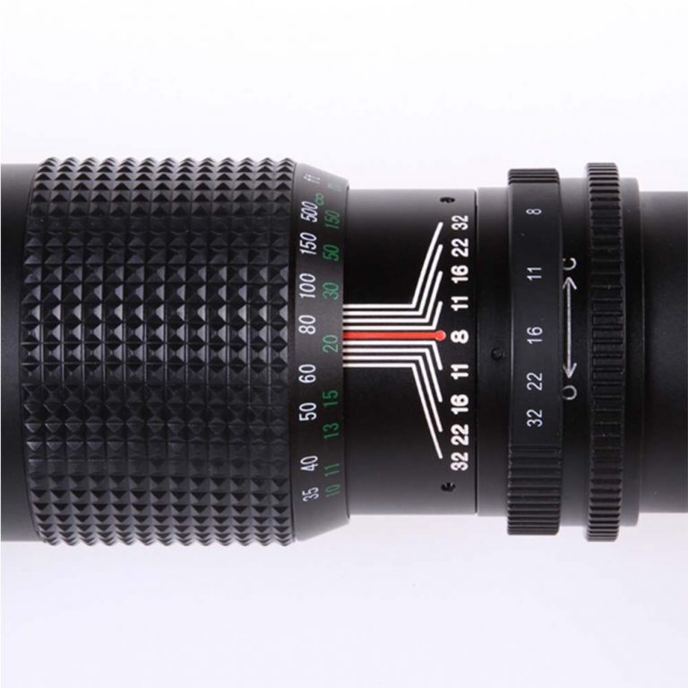 Zoom Lens with T-Mount Adapter Ring for for Canon Nikon