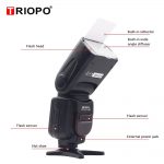 Wireless Mode TTL Speedlite Speedlight For Canon 5D Nikon D750 D800