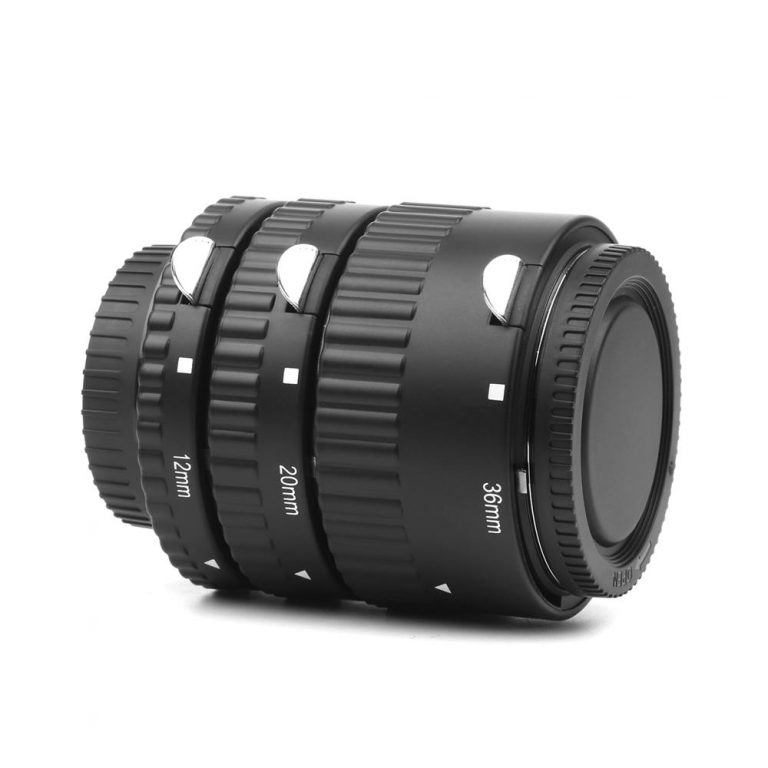 Extension Tube MK-N-AF1-B Lightweight Design with DSLR