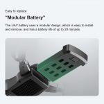Foldable Professional Drone with Camera 4K HD WiFi FPV Video Live Wide Angle Optical Flow RC Quadcopter Helicopter Toy