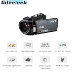 16X digital zoom built in 2.4G wifi HDMI output Sony 8.0 CMOS sensor digital video camera cordercamera touch screen vlog camera