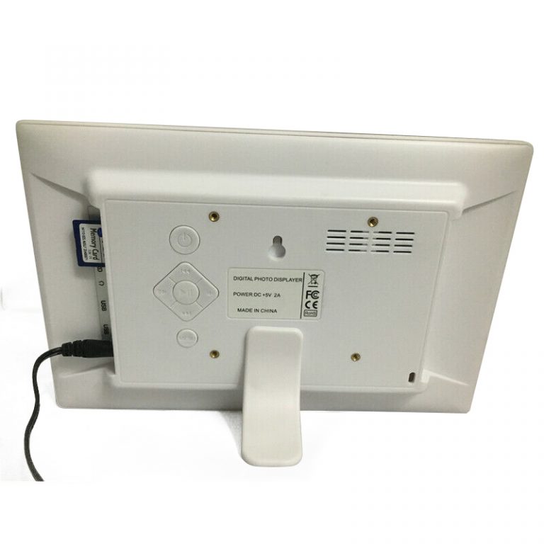 Digital Photo Picture Frame Clock MP4 Movie Player