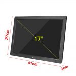 17" Digital Photo Frame Electronic Picture Frame 1440*900 1080P