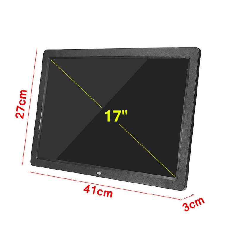 17" Digital Photo Frame Electronic Picture Frame 1440*900 1080P