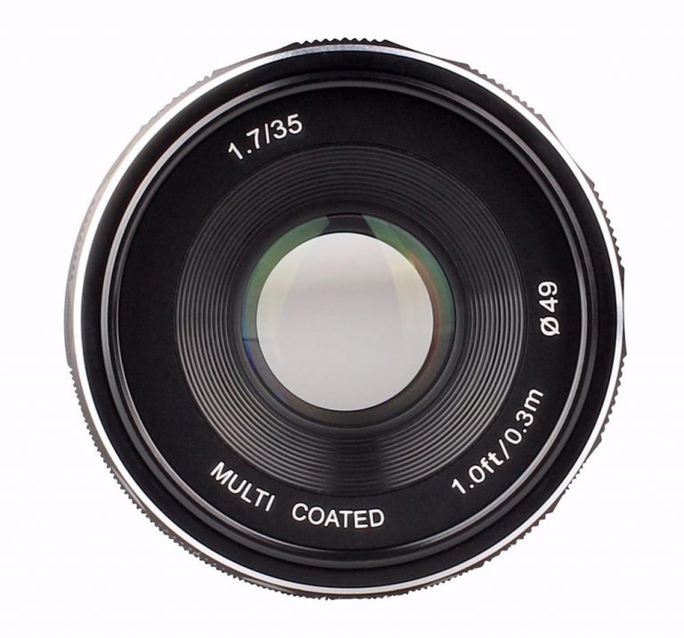 Meike MK-EM-35-1.7 35mm f 1.7 Large Aperture Manual Focus lens