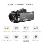 ORDRO HDV-AE8 4K 30MP 16X WiFi Digital Video Camera 3Inch