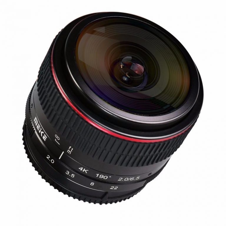 MEIKE MK-6.5mm F2.0 Fisheye Lens Fixed Focus Lens EF-M Mount