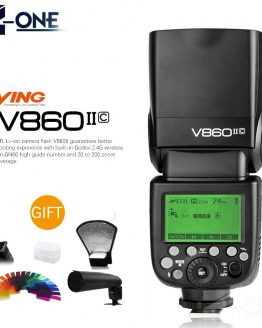 Godox Ving V860II V860II-C/N/S/F/O E-TTL HSS 1/8000 Speedlite Flash for Canon Nikon Sony DSLR Camera Without VB-18 Battery