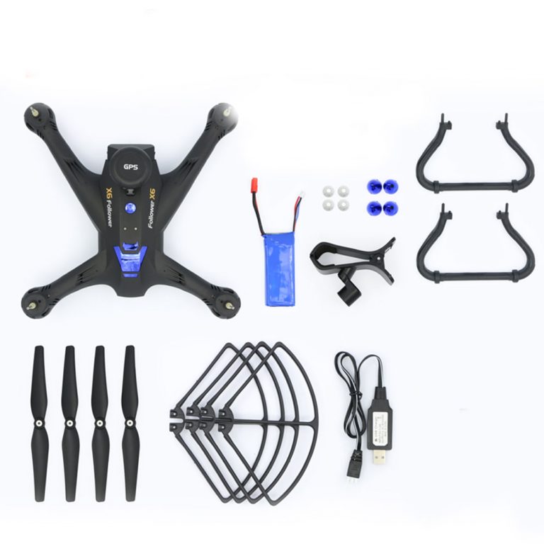 6Axis 1080P Full HD Camera RC Drone GPS FPV WIFI