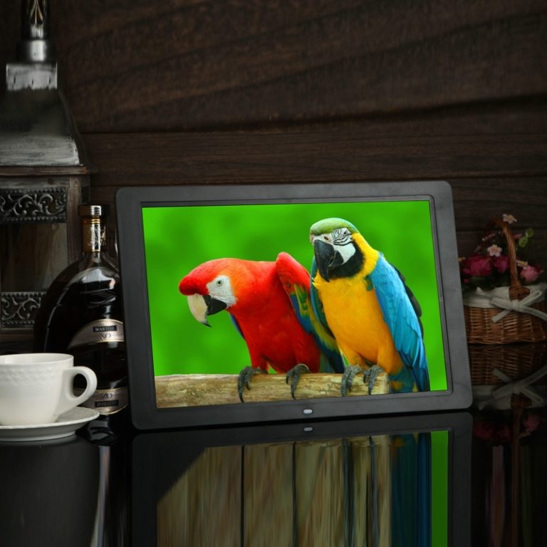 Liedao 15 Inch TFT Screen LED Backlight HD 1280*800 Full Function Digital Photo Frame Electronic Album Music Mp3 Video Mp4