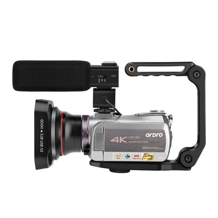 Camcorder 4K Video Camera Filmadora ORDRO AZ50 64X Digital zoom