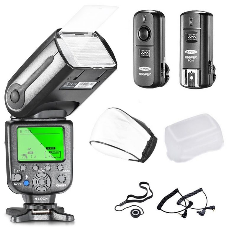 Neewer NW565EX Professional E-TTL Slave Flash Speedlite Kit for Canon DSLR Cameras 1 Professional E-TTL Slave Flash Speedlite Kit for Canon DSLR Cameras