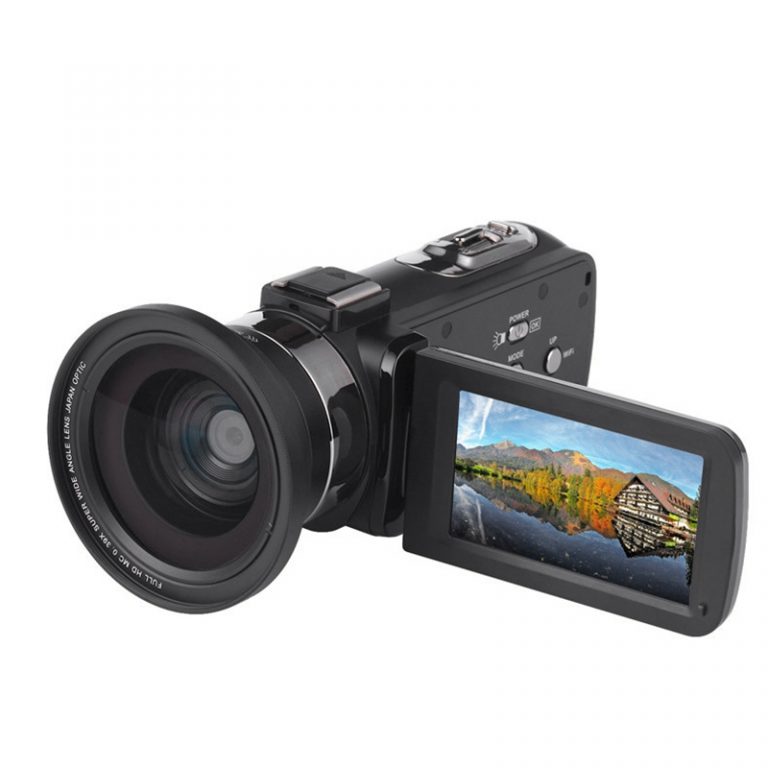 4K Camcorder 48MP Night Vision WiFi Control Digital Camera