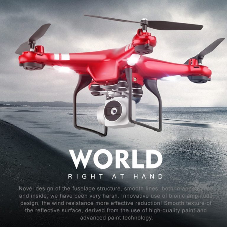X52HD 1080P RC Drone 2.4GHz 30W Camera 4-Axis Altitude Hold WiFi Altitude Hold RC Altitude Hold Quadcopter SET high