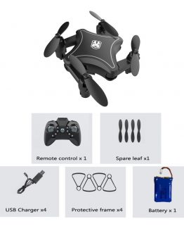 Mini Drone Quadcopter with 4K Camera HD Foldable Drones One-Key Return FPV Follow Me RC Helicopter Quadrocopter Toys