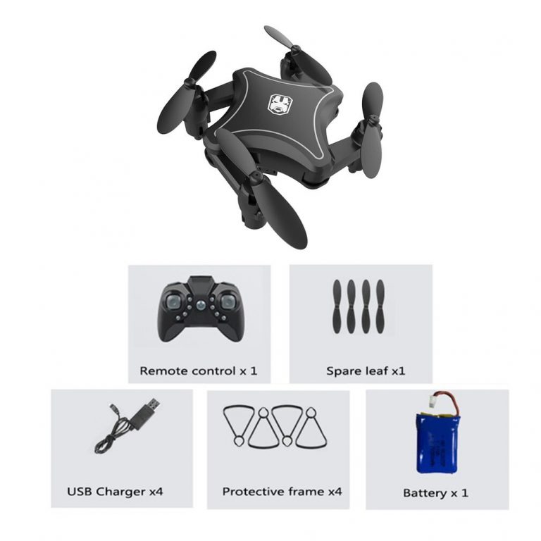 Mini Drone Quadcopter with 4K Camera HD Foldable Drones One-Key Return FPV Follow Me RC Helicopter Quadrocopter Toys