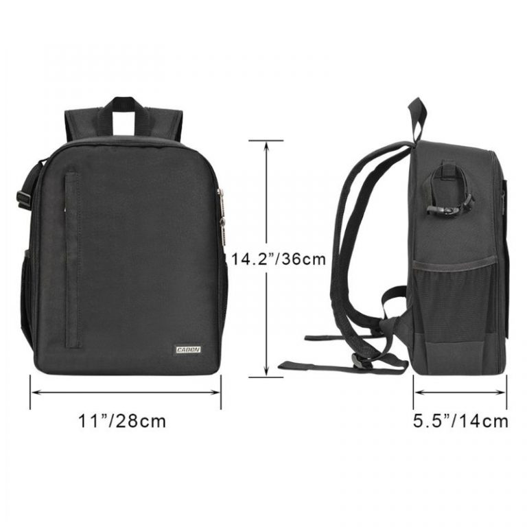 D6 Waterproof Nylon Camera Backpack Bag Tripod Case
