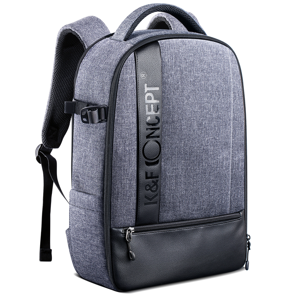 K&F Concept Professional Camera Backpack Large Capacity Waterproof Photography Bag for DSLR Cameras,14-15” Laptop,Tripod,Lenses