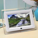 7 Inch Digital Photo Frame HD – Ultra-Thin Portable Electronic Album with LCD Screen