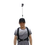 Mounted POV Camera Selfie Stick Pole for Gopro Action Camera