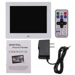8 inch Screen LED Backlight Digital Photo Frame Electronic Album Picture Music Movie Full Function Gift for Friends