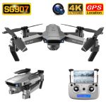 SG907 Drone GPS 4K HD 50X Zoom Wide Angle Dual Camera 5G WIFI FPV Foldable Selfie Drones Professional Follow Me RC Quadcopter