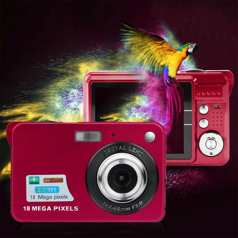 HD Screen Digital Camera Anti-Shake Face Detection
