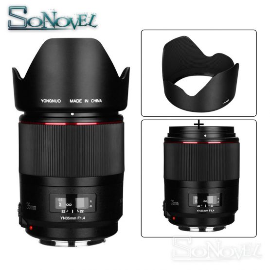 F1.4 Wide-Angle Prime Lens Full Frame Lense for Canon DSLR Camera 70D 80D 5D3 MARK - Image 3