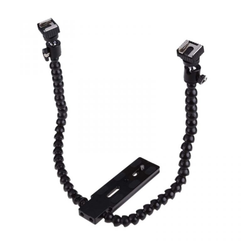 Retail Flexible Arm Support Flip Flash Stand macro stand