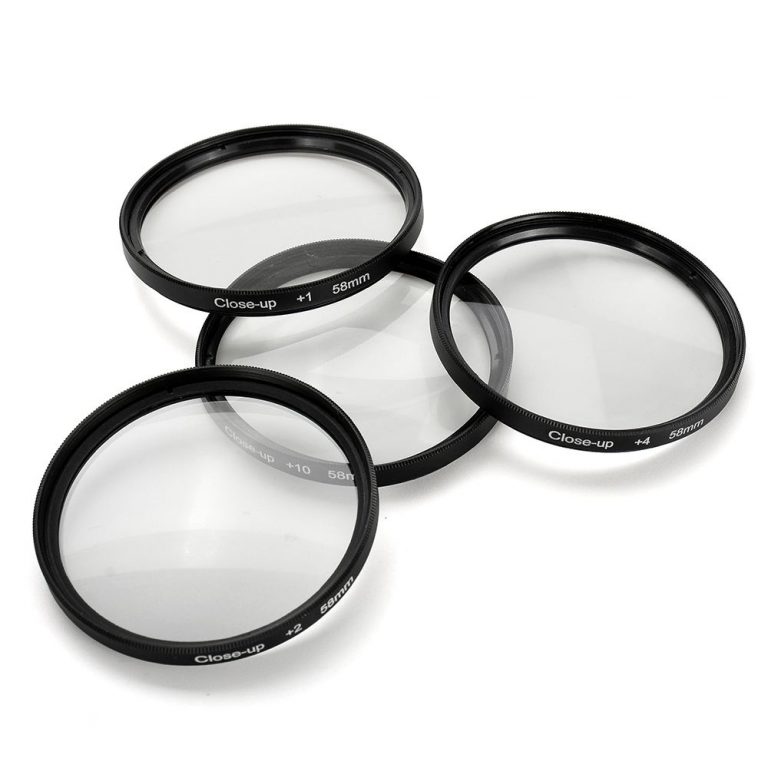 Bakeey Close-up +1/+2/+4/+10 49/52/55/58/62/67/72/77mm Lens Filter Kit Set for DSLR Camera Lenses Camera Photo Accessories
