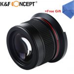 K&F CONCEPT 58MM 0.35X Fisheye Macro Wide Angle Lens Ultra Clear Blue Film Coated For DSLR Lenses Camera Canon 600d Nikon Sony