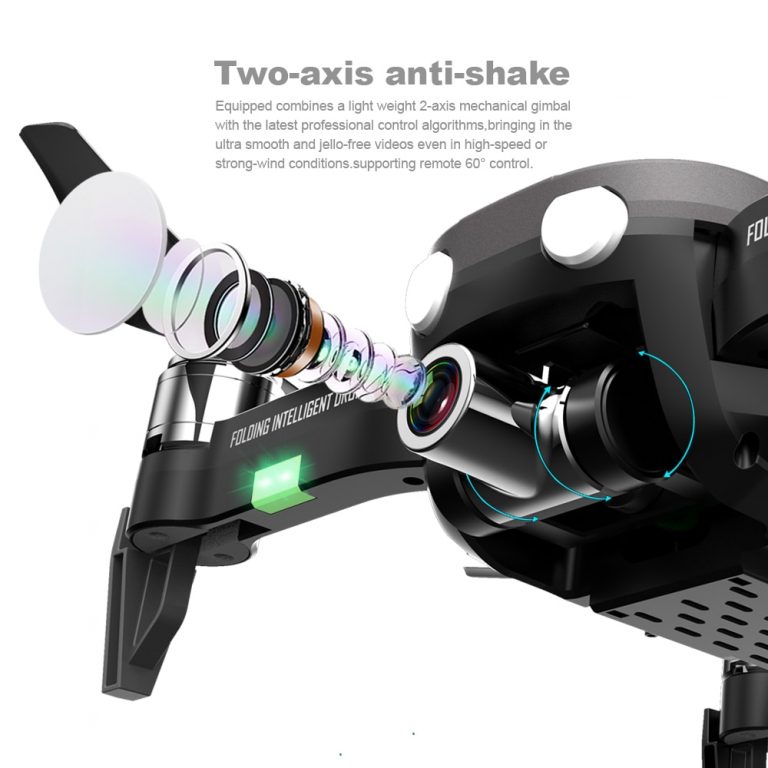 F8 GPS Drone 4K Two-Axis Anti-Shake Self-stabilizing gimbal Camera