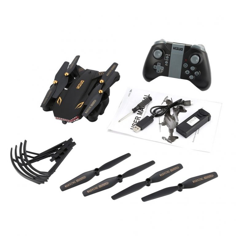 RC Drone XS809S VISUO WiFi FPV Wide Angle 720P Camera Altitude Hold Foldable Headless Mode One Key Return Quadcopter CW CCW RC Drone XS809S VISUO WiFi FPV Wide Angle 720P Camera Altitude Hold Foldable Headless Mode One Key Return Quadcopter CW CCW