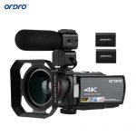 ORDRO HDV-AE8 4K 30MP 16X WiFi Digital Video Camera 3Inch