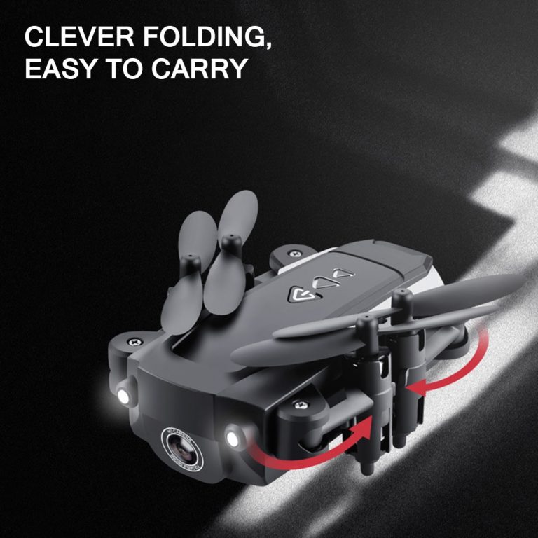 Mini Folding Drone Aerial Folding Quadcopter Phone Controlling Remote