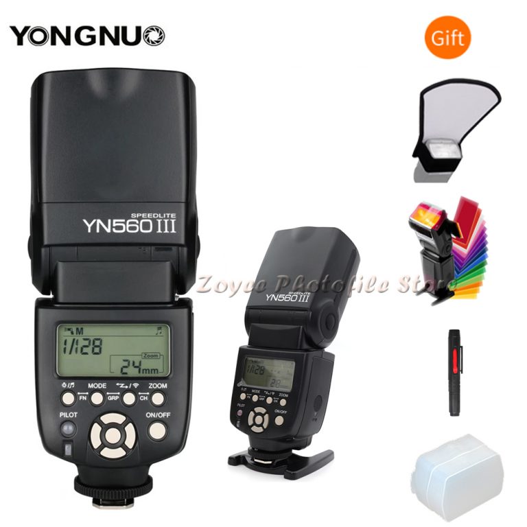 YONGNUO YN 560 III IV Wireless Master Flash Speedlite for Nikon Canon Olympus Pentax DSLR Camera Flash Speedlite Original W Gift 1 Wireless Master Flash Speedlite for Nikon Canon