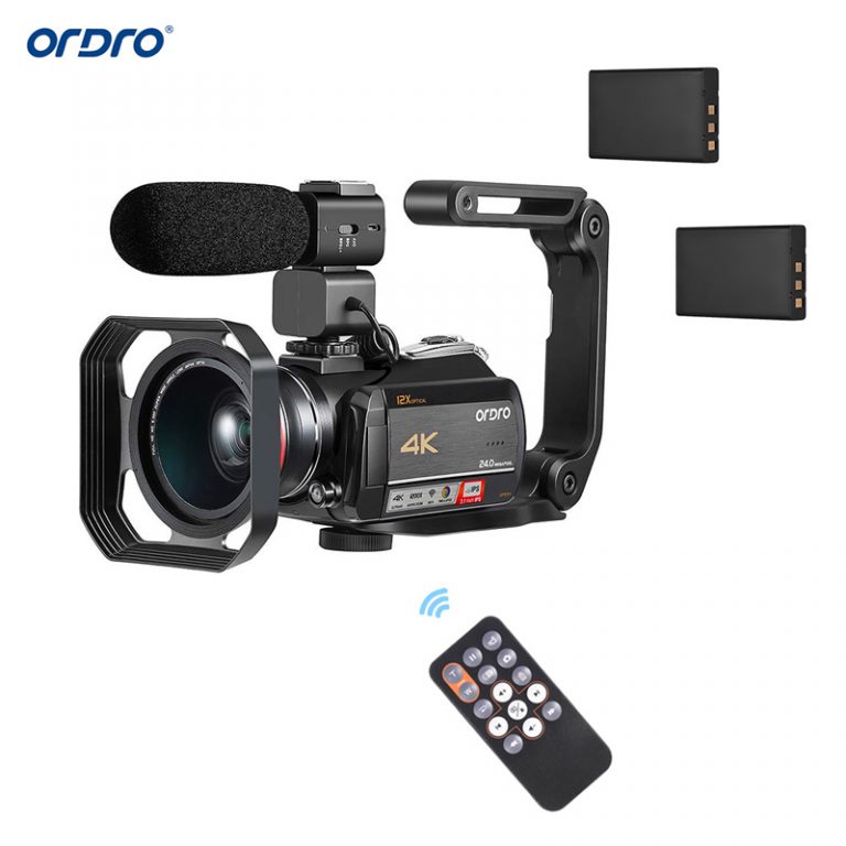 ORDRO 4K WiFi Digital Video Camera Camcorder Recorder DV 24MP