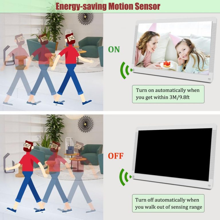 17 inch HD 1920*1080 Digital Photo Frame Full Function Clock