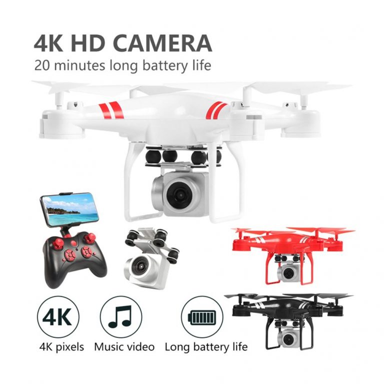 KY101D Drone 4K RC Helicopter with HD WIFI FPV 16MP Camera