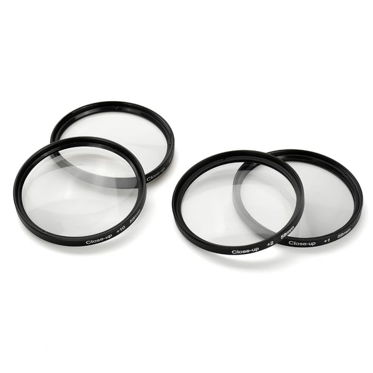 Close-up +1/+2/+4/+10 49/52/55/58/62/67/72/77mm Lens Filter Kit Set for DSLR Camera Lenses