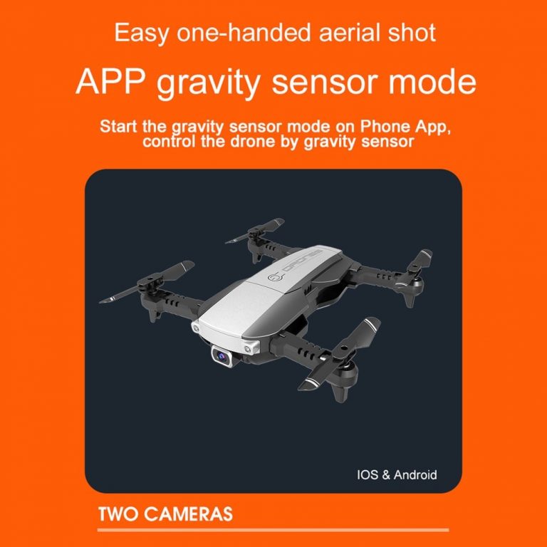 LANSENXI-NVO RC Drone 4K 1080P Quadcopter 2.4GHz WiFi FPV Foldable