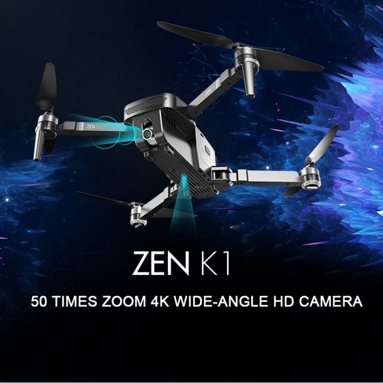 RC Drone with 50 Times Zoom 4K Wide-Angle HD