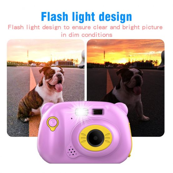 1080P FHD Auto Focus Wifi Children Camera Mini 2 Inch Cartoon Digital Camera Cute Toys Children Birthday Gift For Kids Cameras