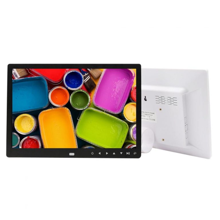 Digital Picture Frame 12 inch Electronic Digital Photo Frame IPS Display with IPS LCD 1080P MP3 MP4 Video Player 3 Crystal Clear Memories: 12-inch Digital Picture Frame ?