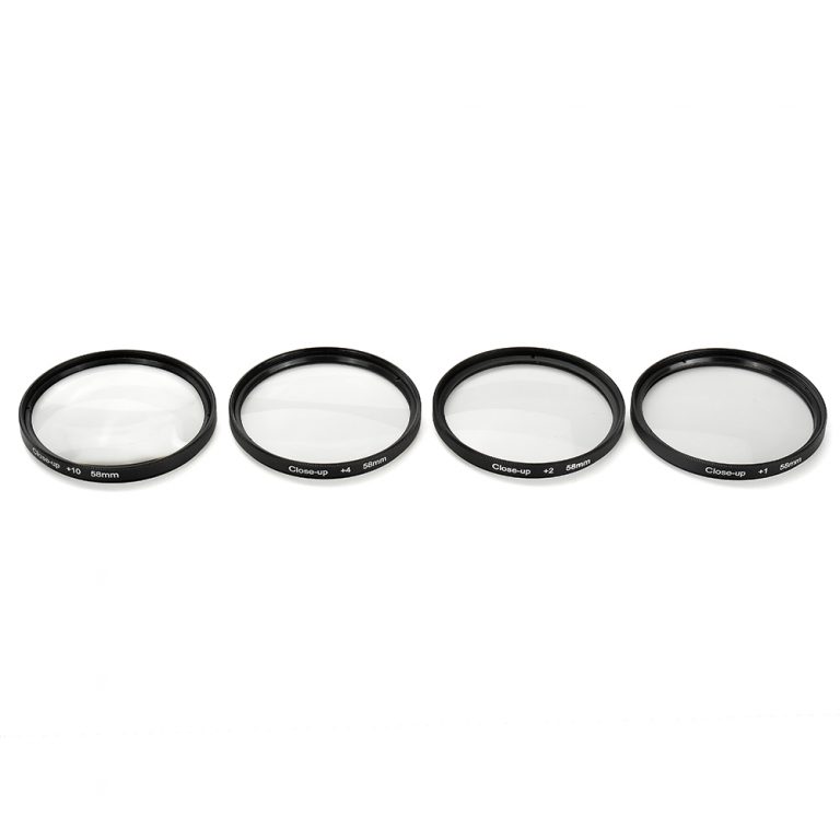 Close-up +1/+2/+4/+10 49/52/55/58/62/67/72/77mm Lens Filter Kit Set for DSLR Camera Lenses