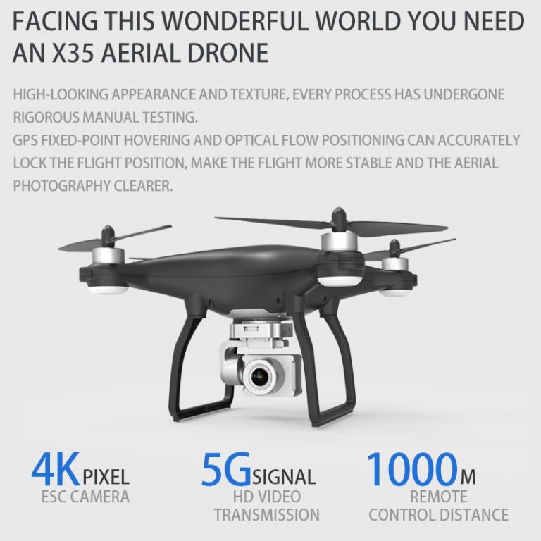 Drone GPS WiFi 4K HD Camera Professional RC